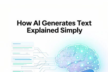 How AI Generates Text Explained Simply