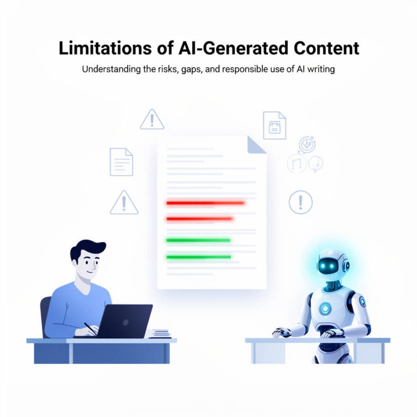 Limitations of AI-Generated Content