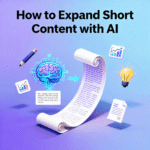 How to Expand Short Content with AI