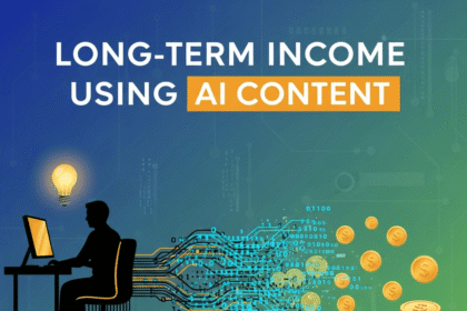 Long-Term Income Using AI Content