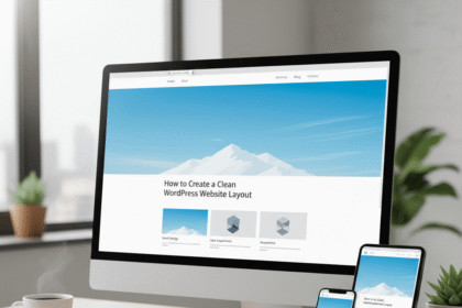 How to Create a Clean WordPress Website Layout