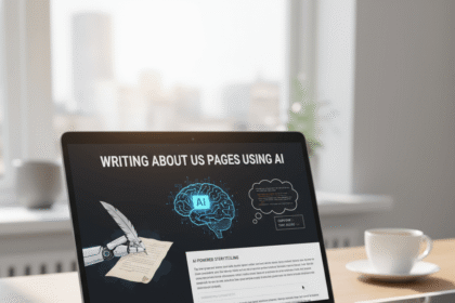 Writing About Us Pages Using AI