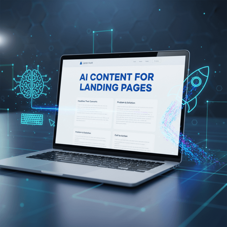 AI Content for Landing Pages