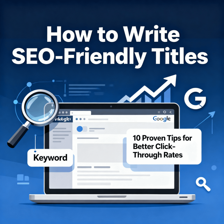 How to Write SEO-Friendly Titles