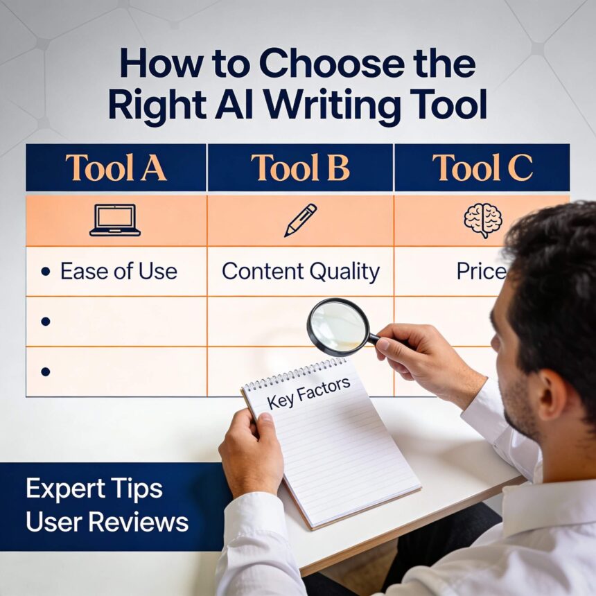 How to Choose the Right AI Writing Tool