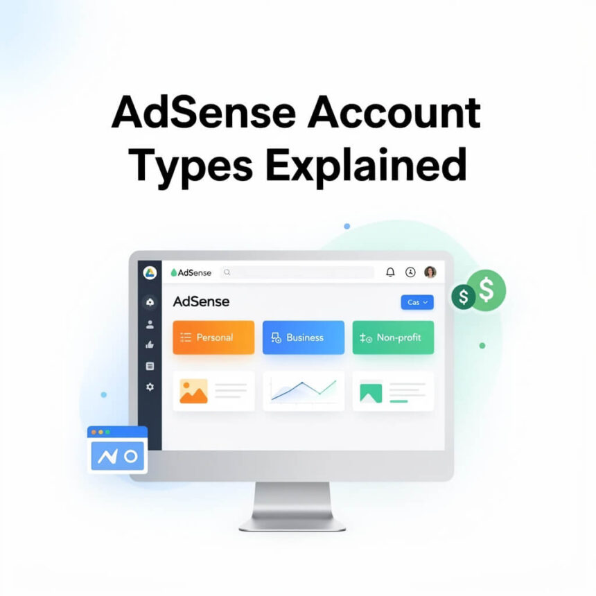 AdSense Account Types Explained