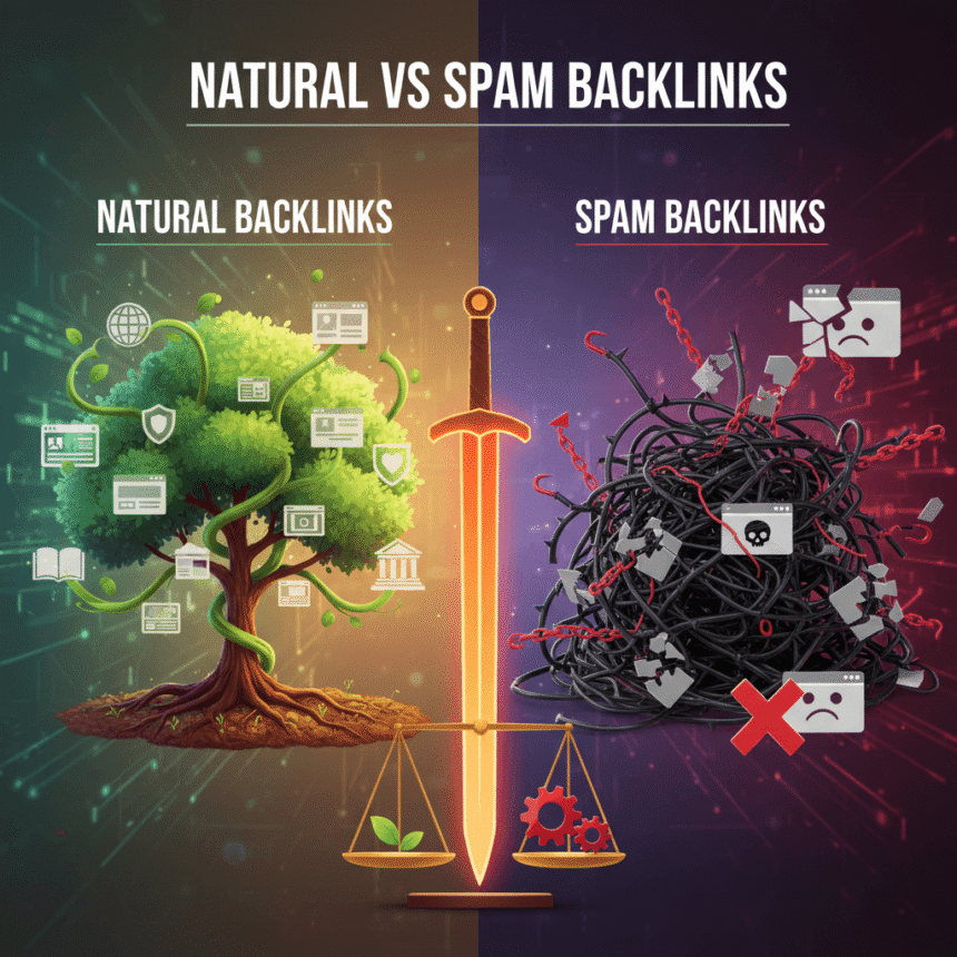 Natural vs Spam Backlinks