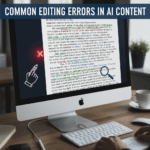 Common Editing Errors in AI Content