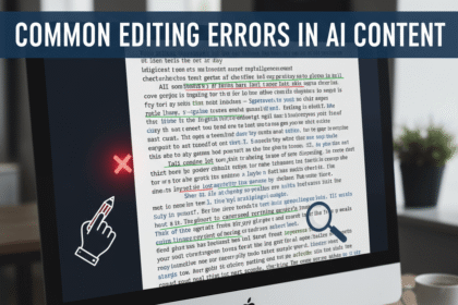 Common Editing Errors in AI Content