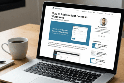 How to Add Contact Forms in WordPress