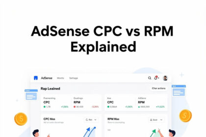 AdSense CPC vs RPM Explained