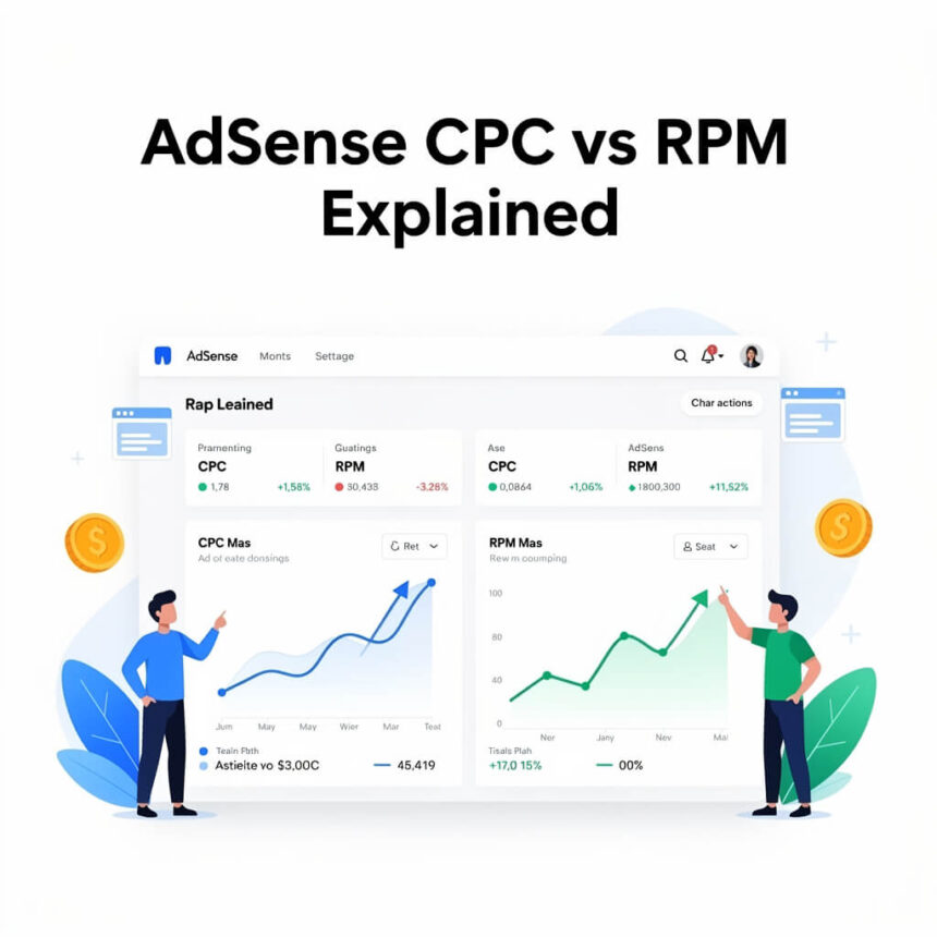AdSense CPC vs RPM Explained