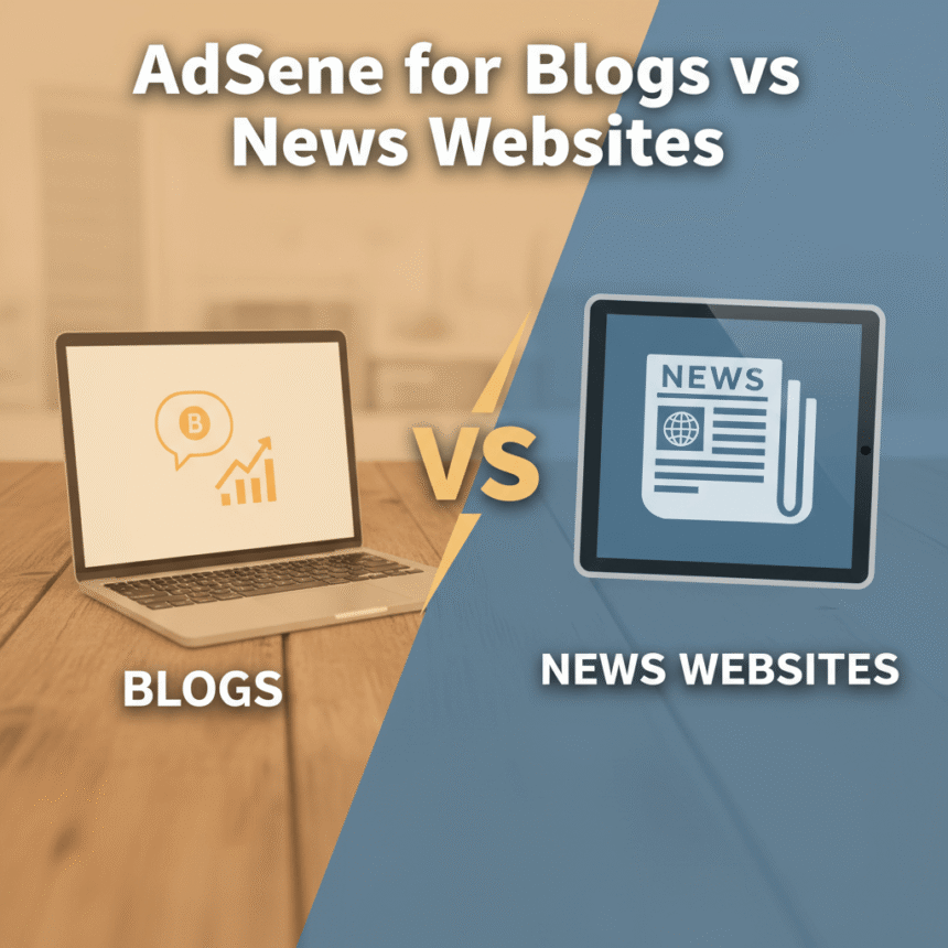 AdSense for Blogs vs News Websites