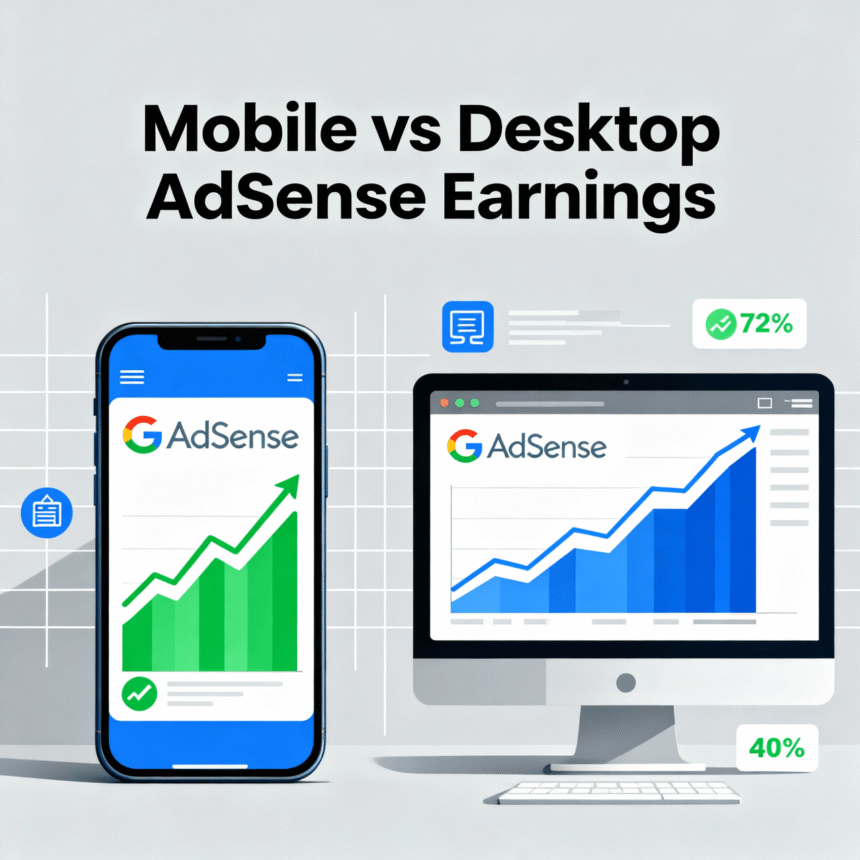 Mobile vs Desktop AdSense Earnings