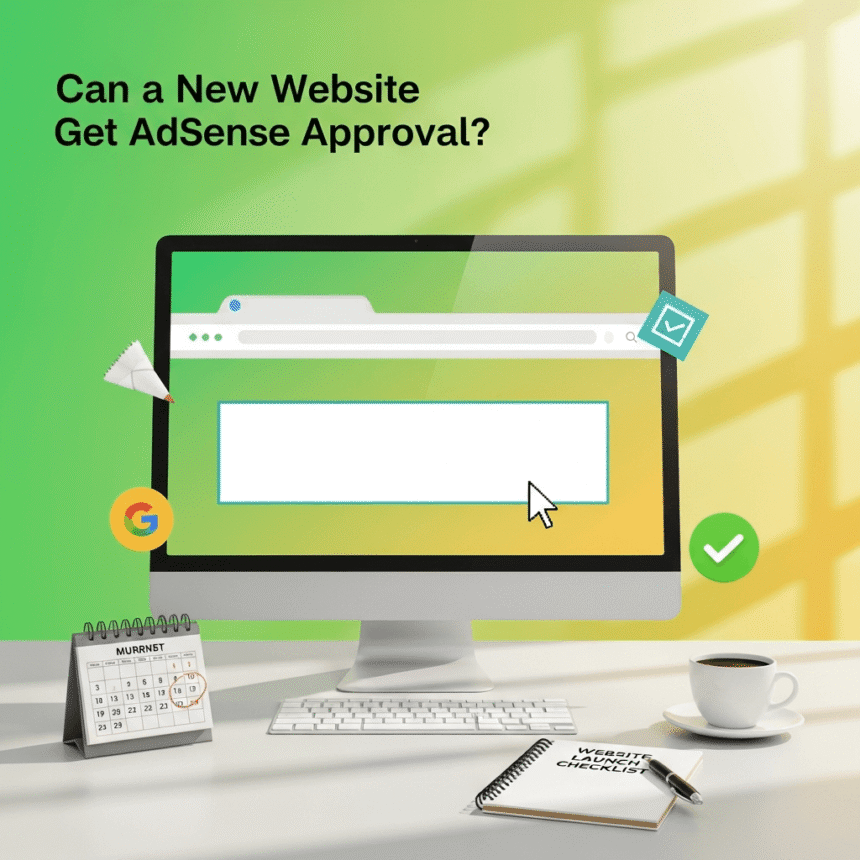 Can a New Website Get AdSense Approval?