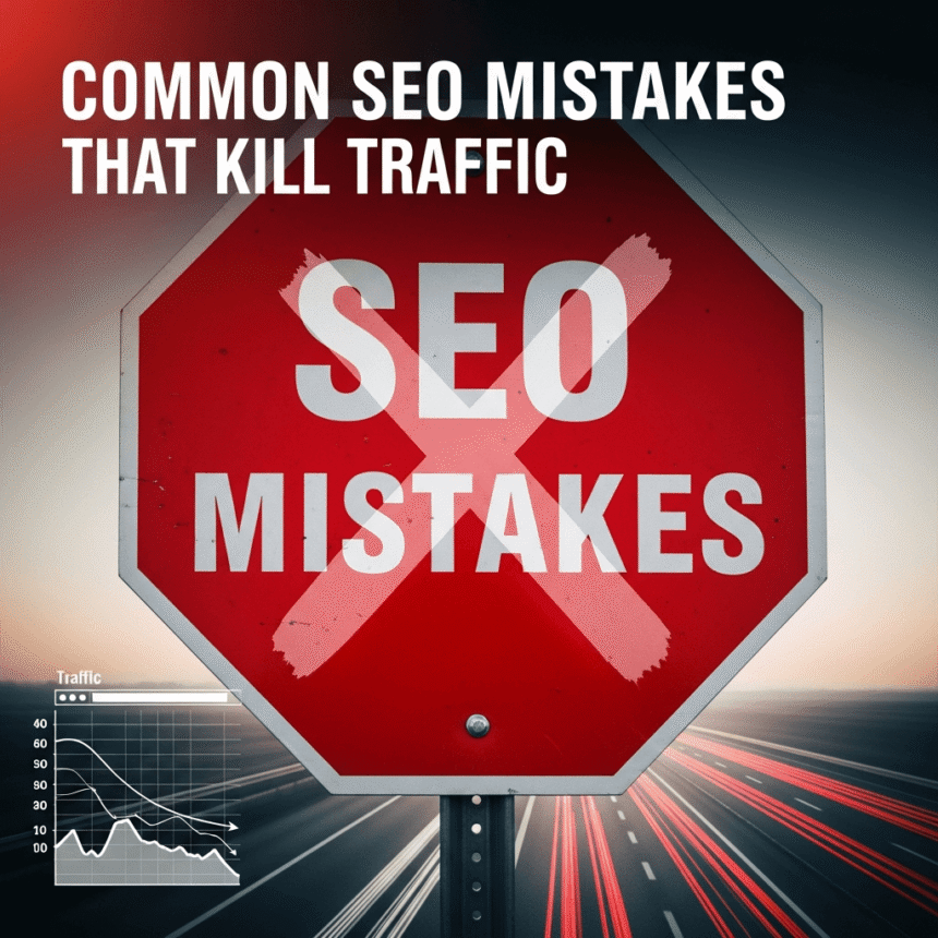 Common SEO Mistakes That Kill Traffic