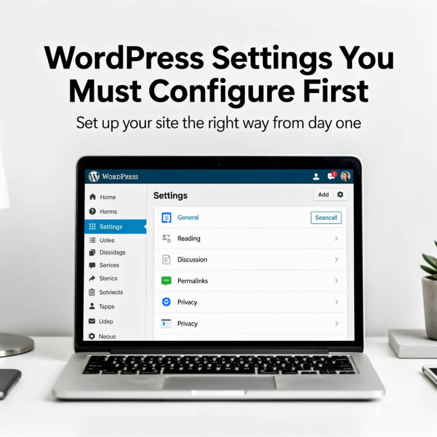 WordPress Settings You Must Configure First
