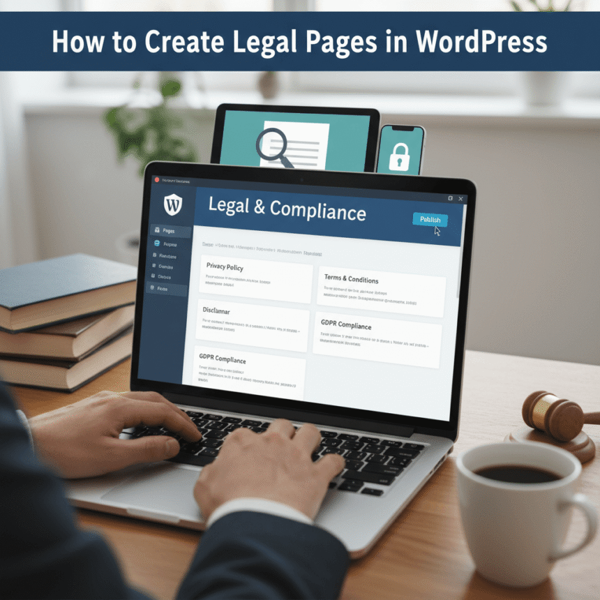 How to Create Legal Pages in WordPress