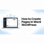 How to Create Pages in WordPress