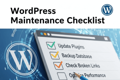 WordPress Maintenance Checklist