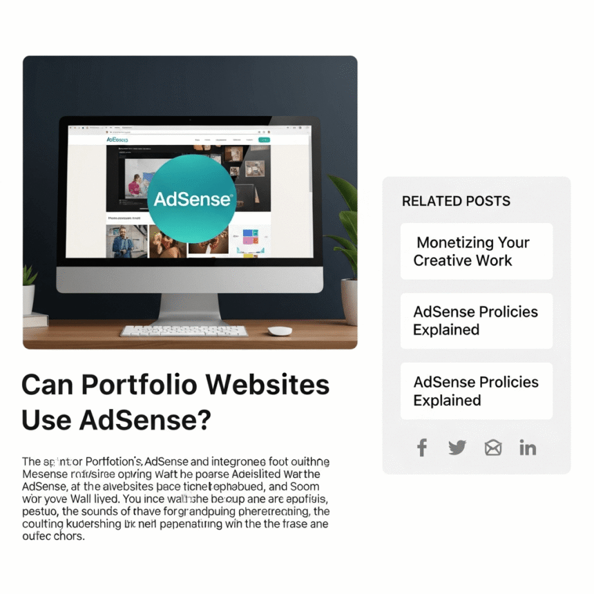 Can Portfolio Websites Use AdSense?