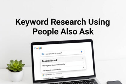 Keyword Research Using People Also Ask