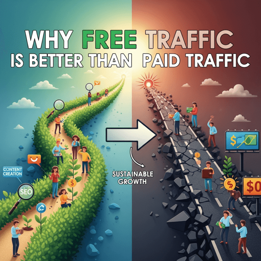Why Free Traffic Is Better Than Paid Traffic