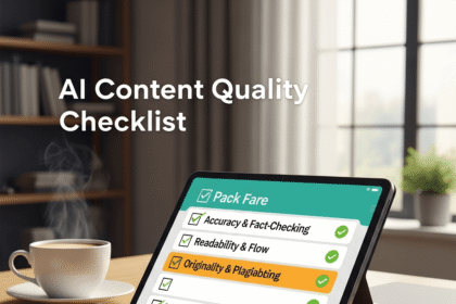 AI Content Quality Checklist