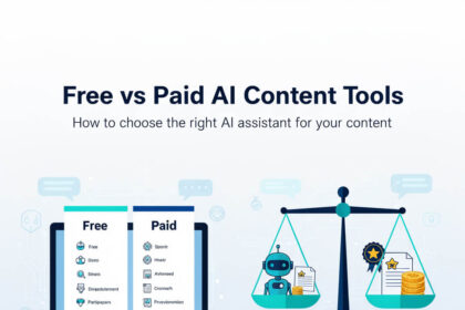 Free vs Paid AI Content Tools