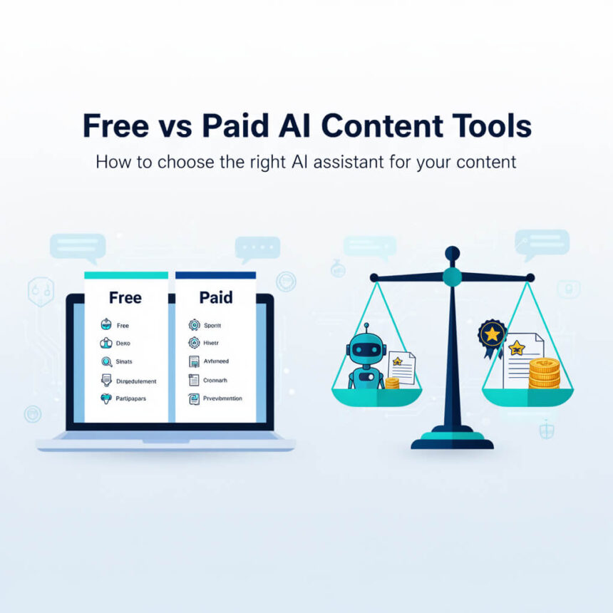 Free vs Paid AI Content Tools