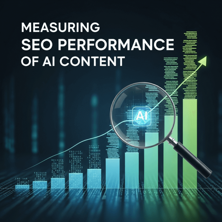 Measuring SEO Performance of AI Content