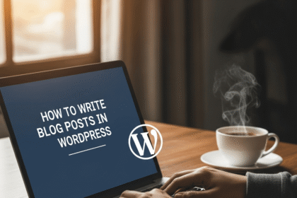 How to Write Blog Posts in WordPress