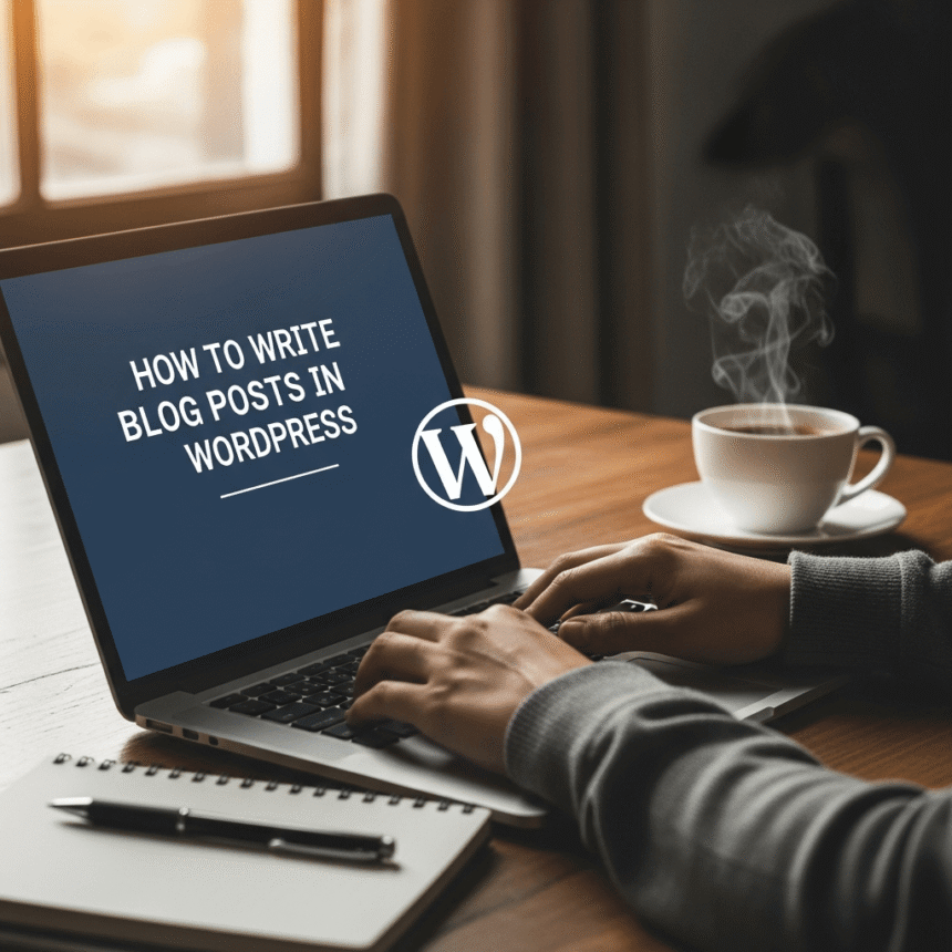 How to Write Blog Posts in WordPress