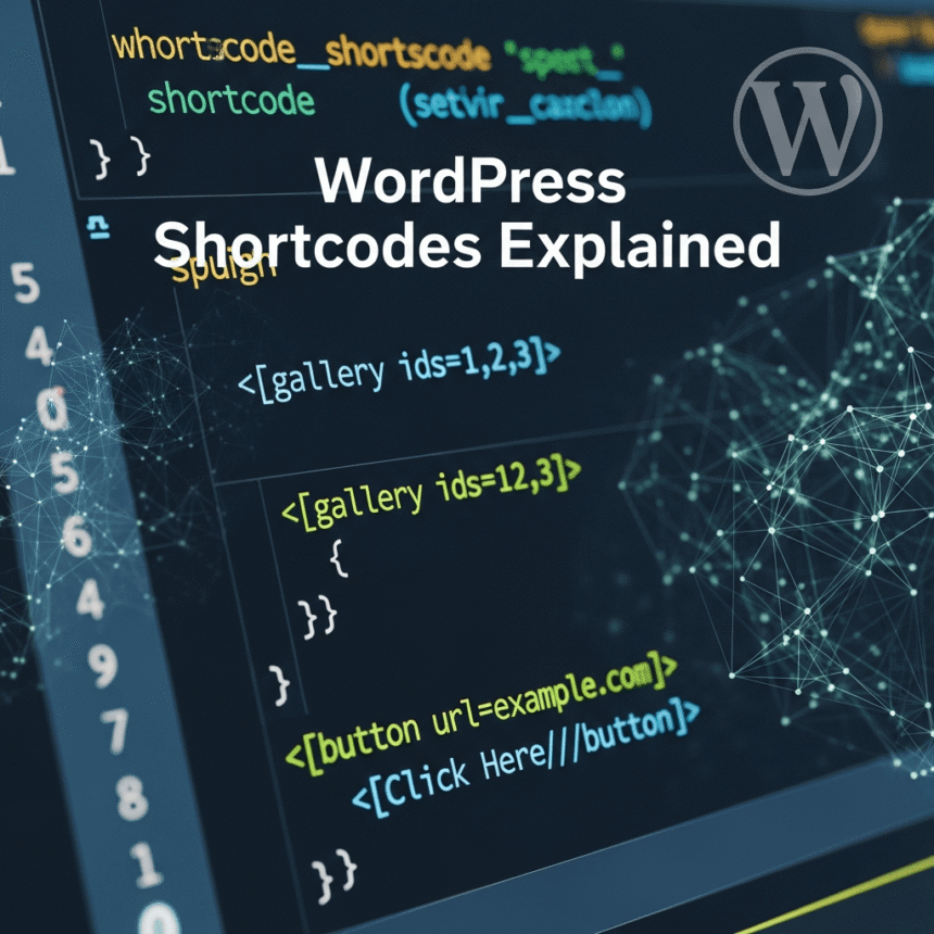 WordPress Shortcodes Explained