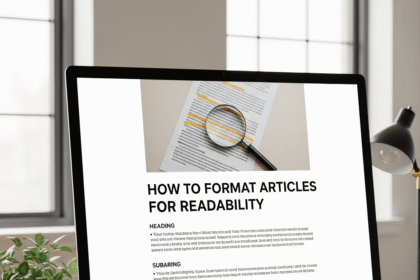 How to Format Articles for Readability
