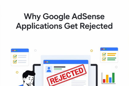 Why Google AdSense Applications Get Rejected