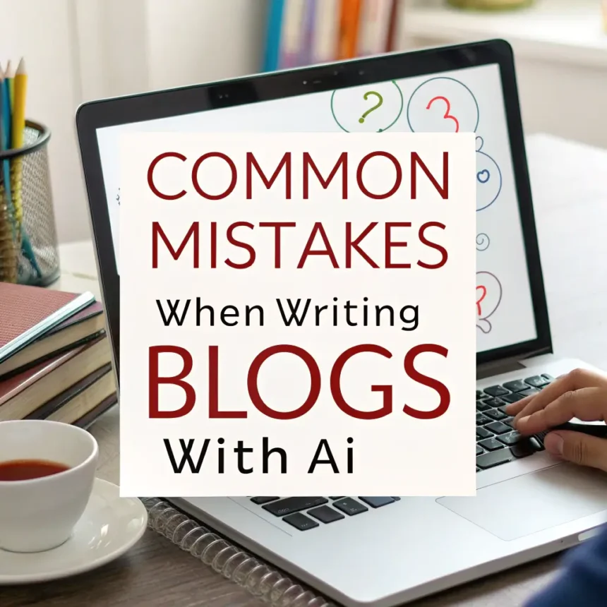 Common Mistakes When Writing Blogs with AI