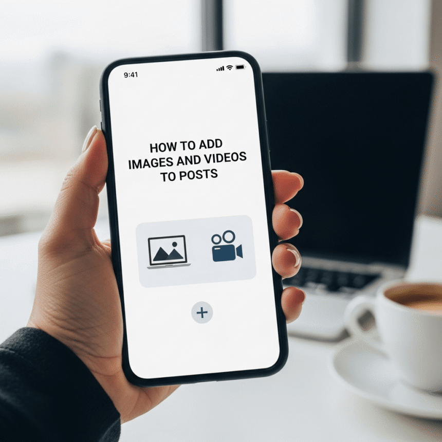 How to Add Images and Videos to Posts