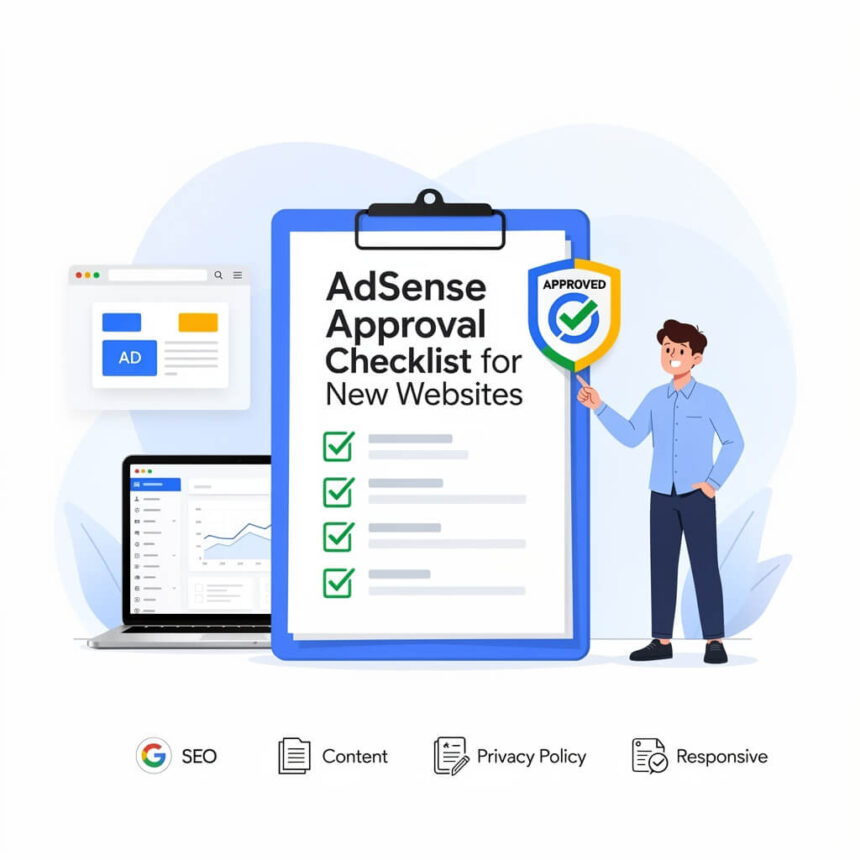 AdSense Approval Checklist for New Websites
