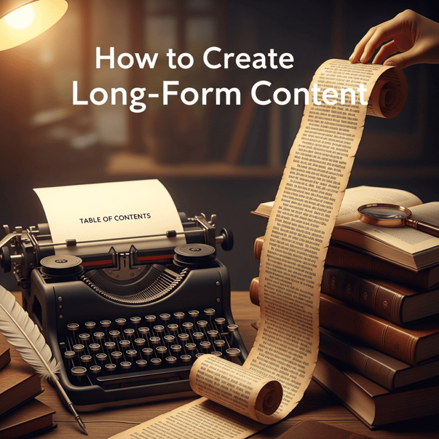 How to Create Long-Form Content