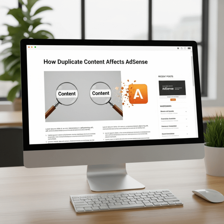 How Duplicate Content Affects AdSense