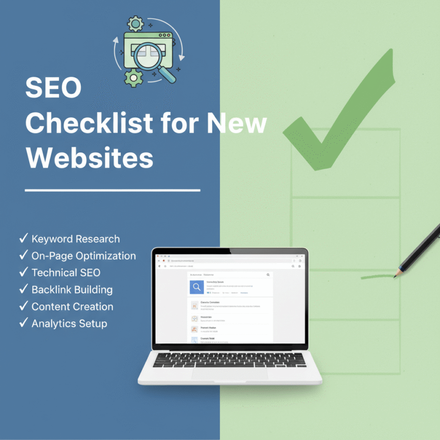 SEO Checklist for New Websites