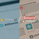 AdSense vs Sponsored Content