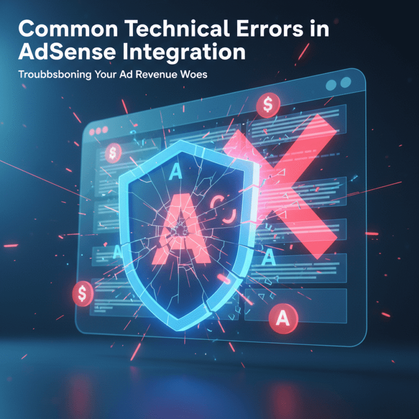 Common Technical Errors in AdSense Integration