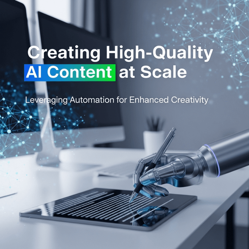 Creating High-Quality AI Content at Scale
