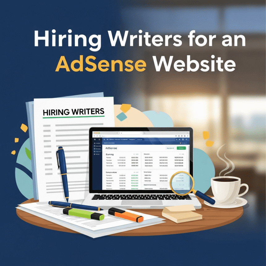 Hiring Writers for an AdSense Website