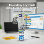 How Many Keywords Should One Article Target?