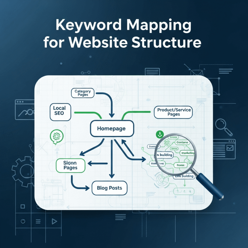 Keyword Mapping for Website Structure