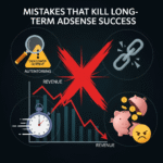 Mistakes That Kill Long-Term AdSense Success