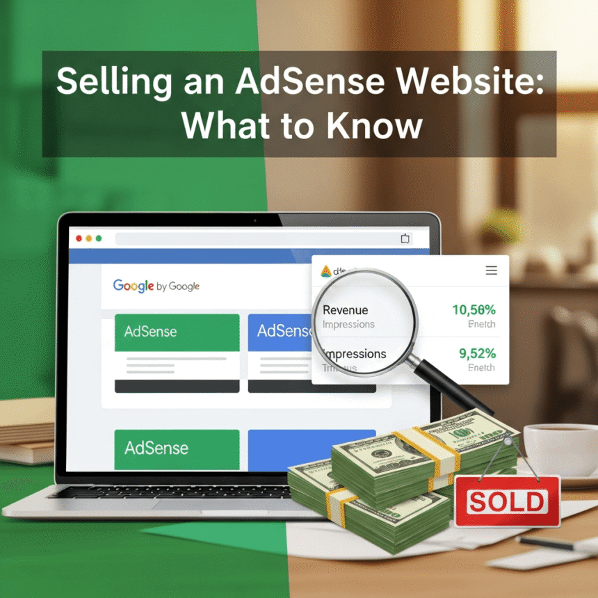 Selling an AdSense Website: What to Know